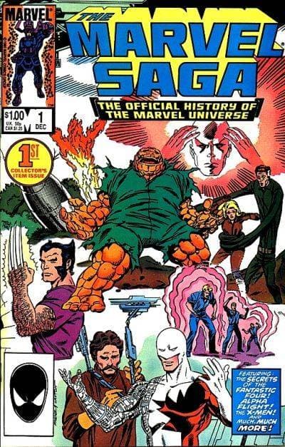 The Marvel Saga The Official History of the Marvel Universe