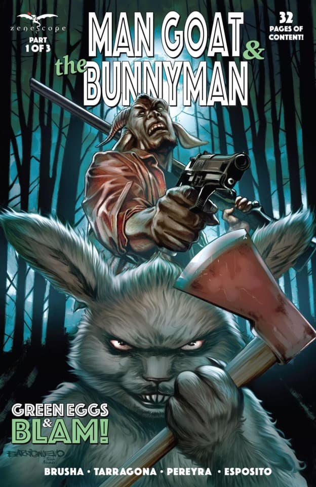 Man Goat & the Bunnyman: Green Eggs & Blam!