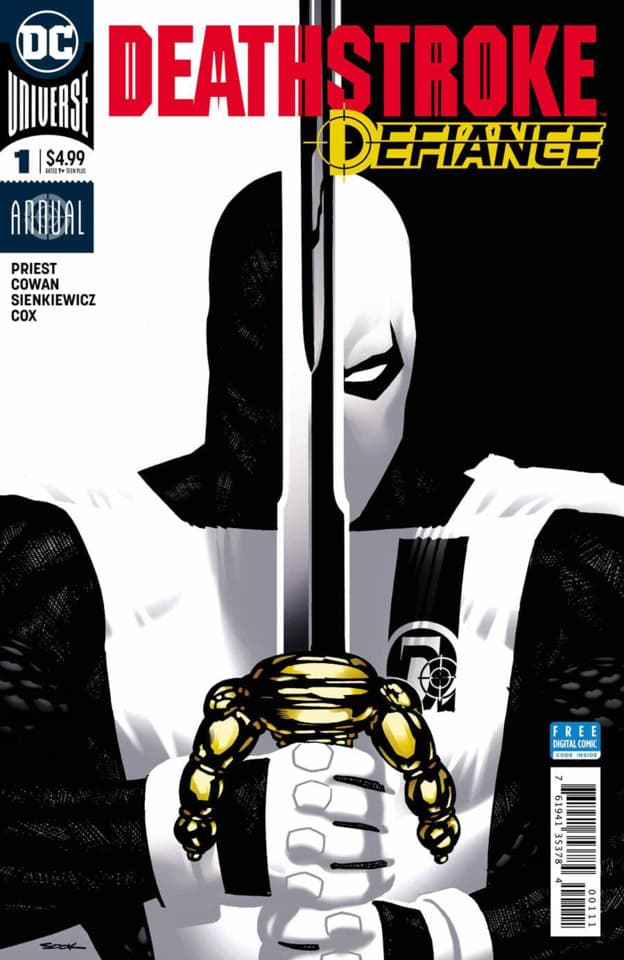 Deathstroke Annual cover — © DC Comics