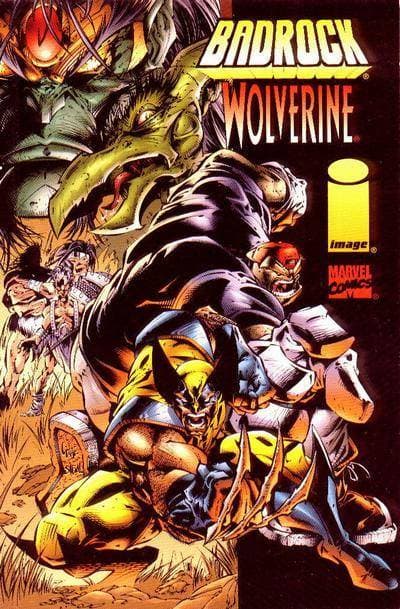 Badrock / Wolverine cover — © Image Comics