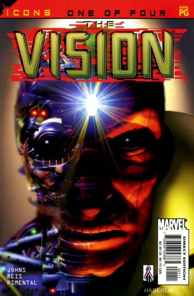 Avengers Icons: The Vision cover — © Marvel Comics