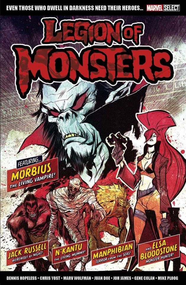 Marvel Select Legion of Monsters