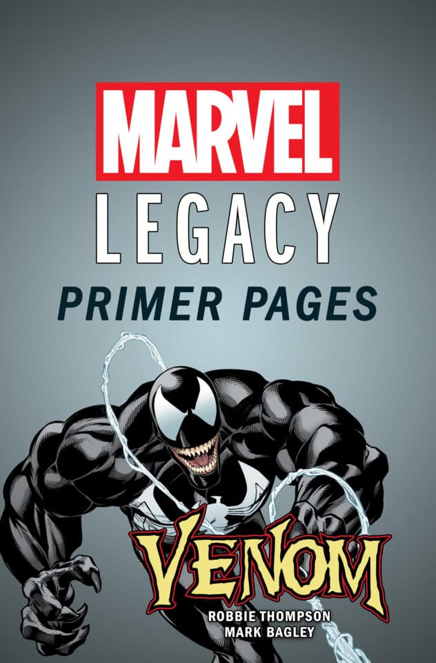 Venom - Marvel Legacy Primer Pages