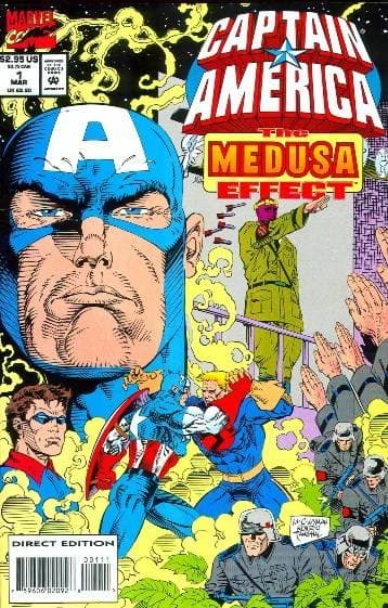 Captain America: The Medusa Effect cover — © Marvel Comics