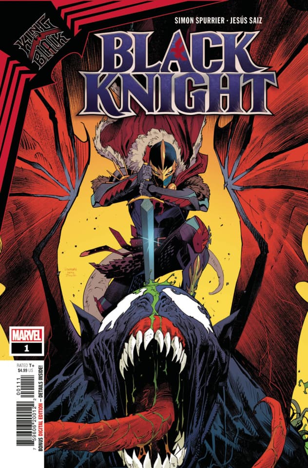 King In Black: Black Knight cover — © Marvel Comics