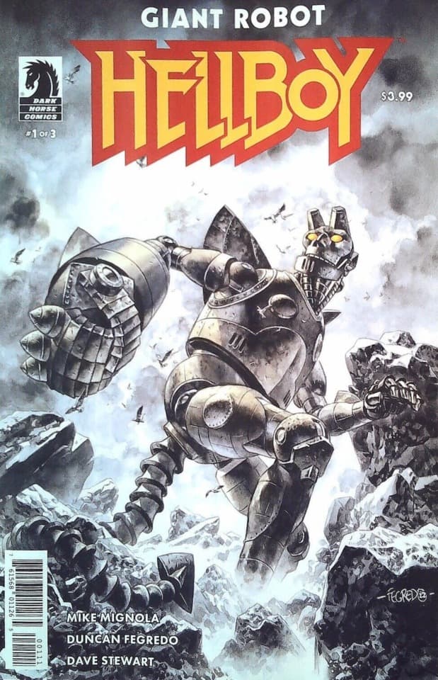 Giant Robot Hellboy