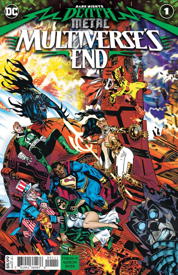 Dark Nights: Death Metal Multiverse's End cover — © DC Comics