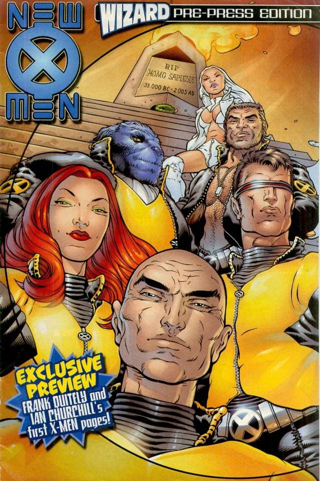 Wizard X-Men Pre-Press Edition