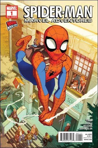 Marvel Adventures Spider-Man cover — © Marvel Comics
