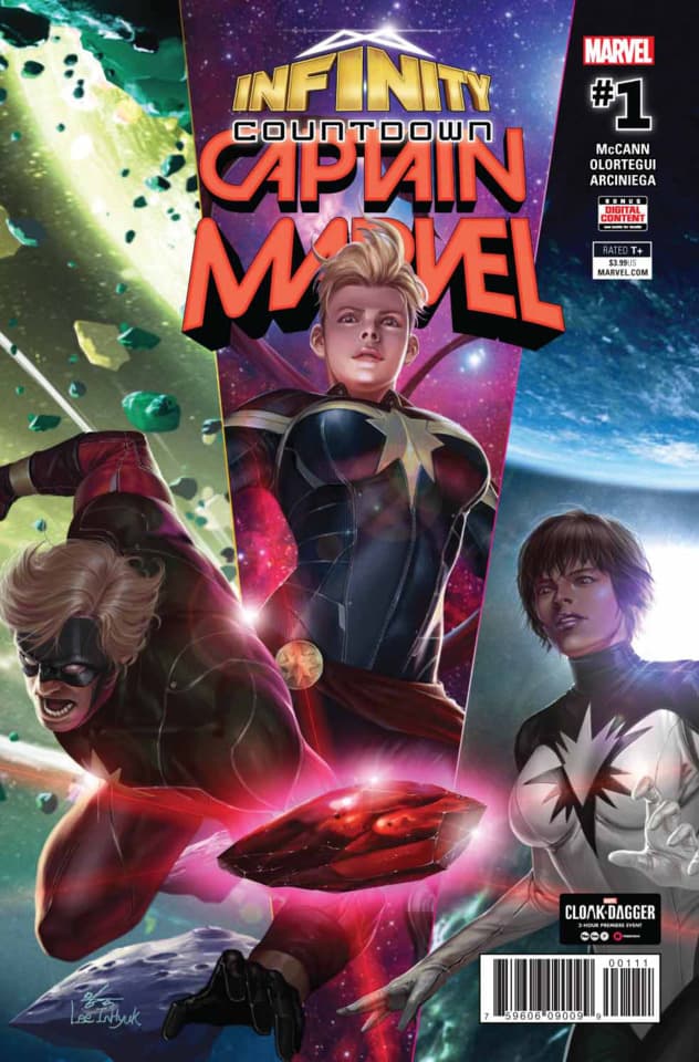 Infinity Countdown: Captain Marvel cover — © Marvel Comics