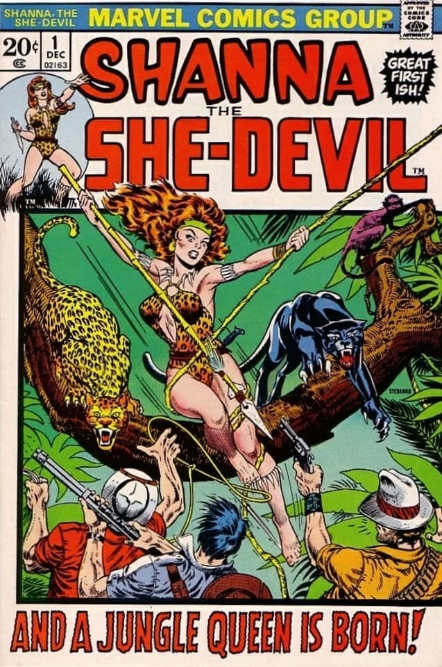 Shanna the She-Devil cover — © Marvel Comics