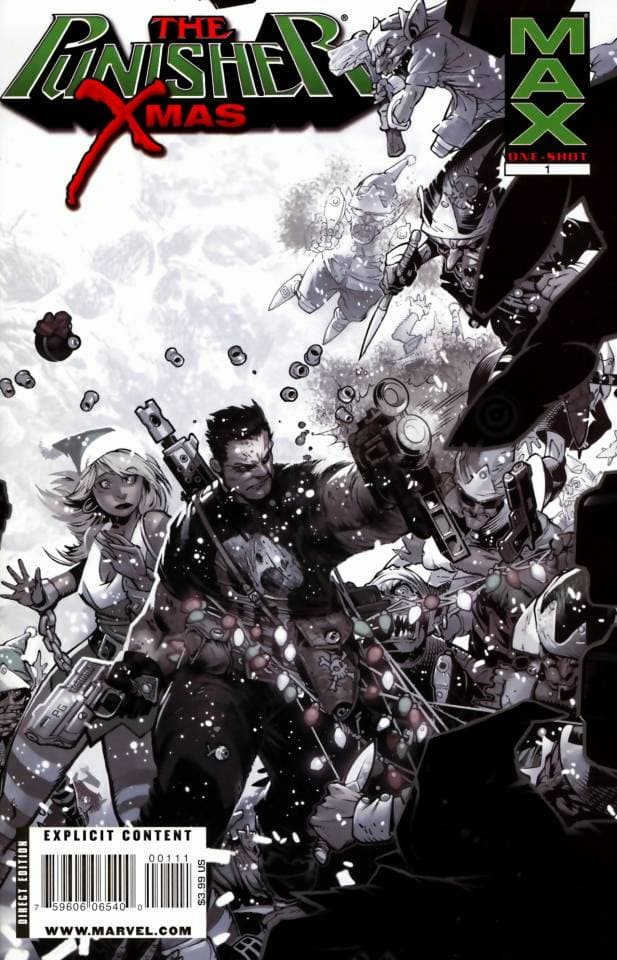 Punisher Max X-Mas Special cover — © Marvel Comics
