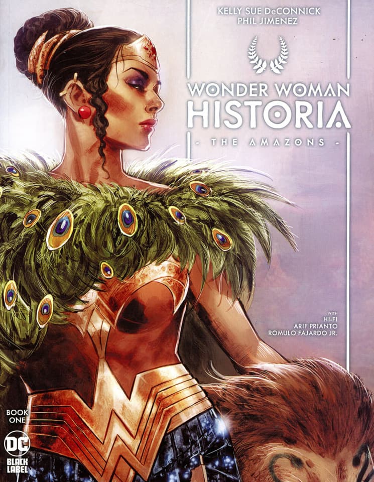 Wonder Woman Historia: The Amazons cover — © DC Comics