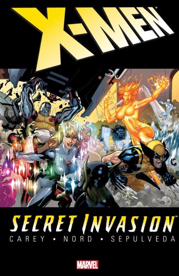 Secret Invasion: X-Men #1 cover
