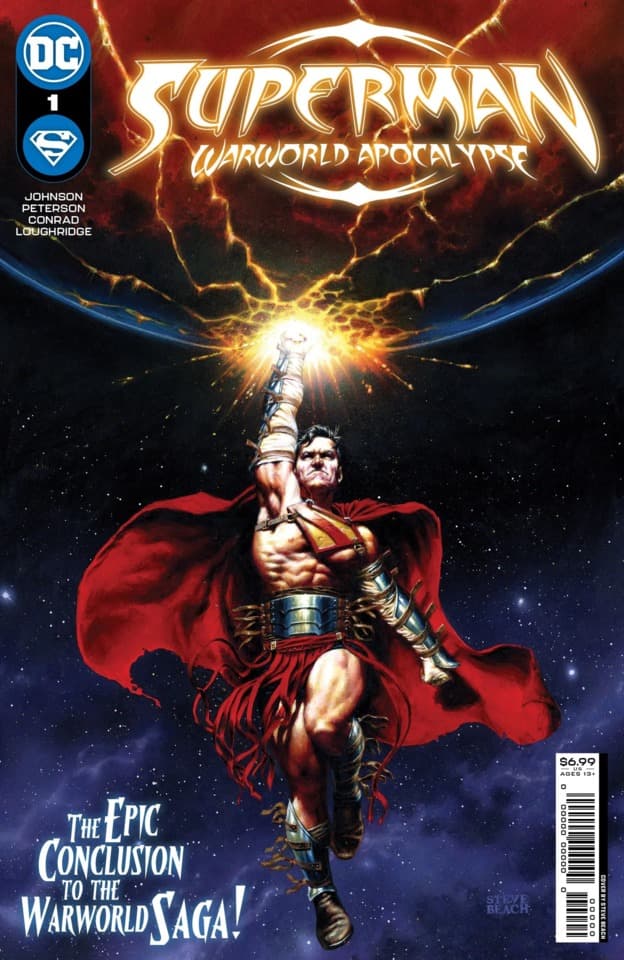 Superman: Warworld Apocalypse cover — © DC Comics