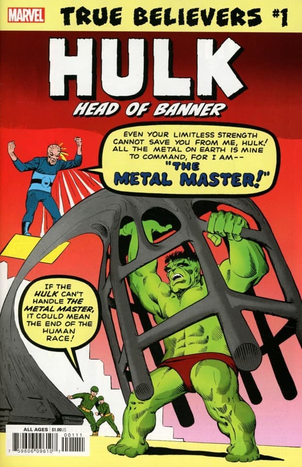 True Believers: Hulk: Head of Banner