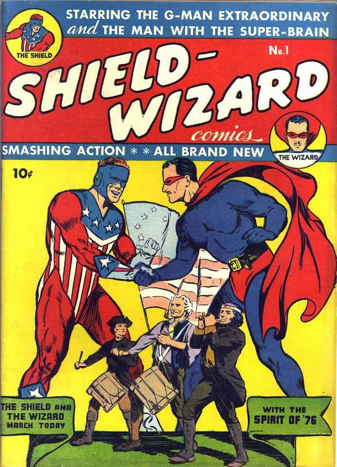 Shield-Wizard Comics