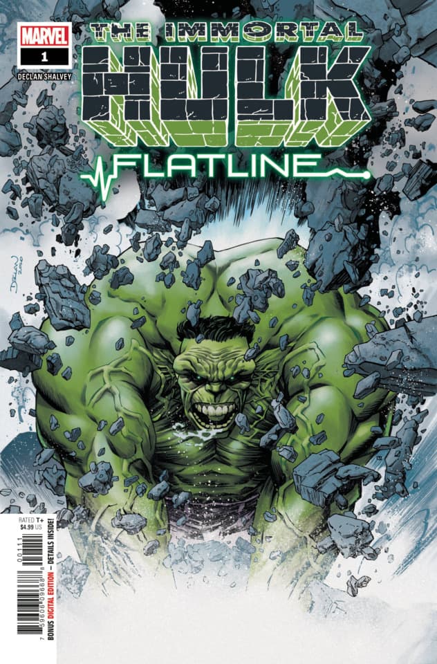 Immortal Hulk: Flatline cover — © Marvel Comics