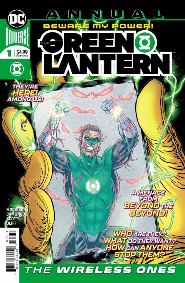 The Green Lantern Annual cover — © DC Comics