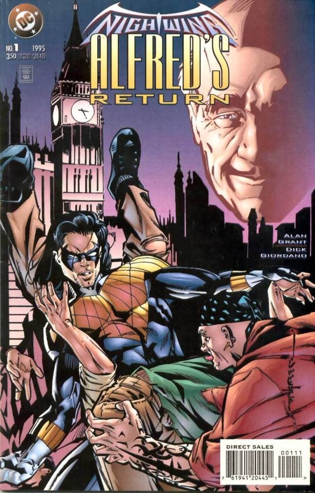 Nightwing: Alfred's Return cover — © DC Comics