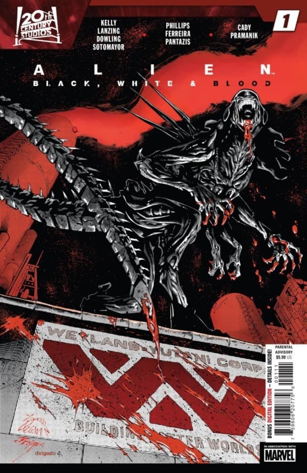 Alien: Black, White & Blood