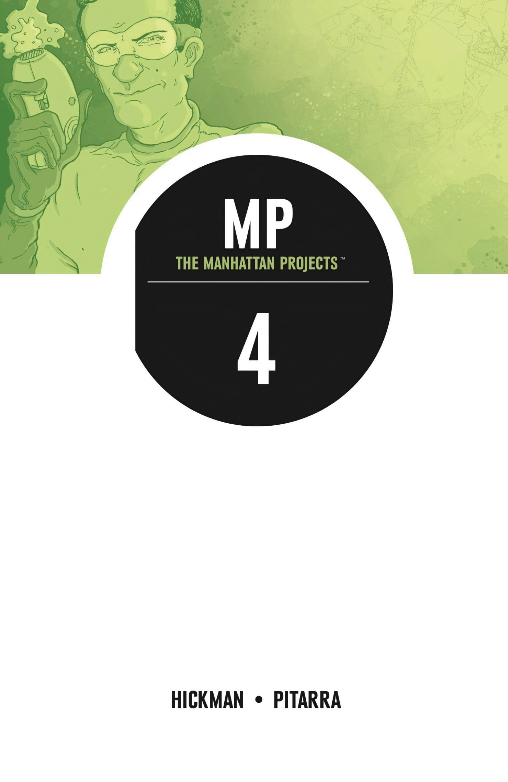 The Manhattan Projects Vol. 4