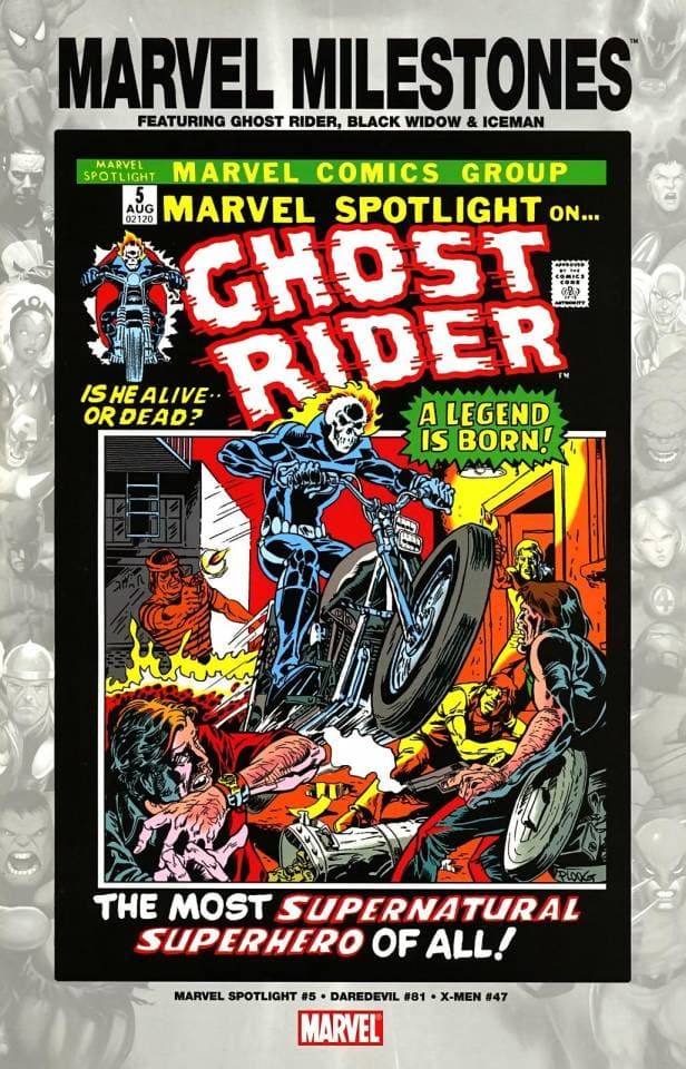 Marvel Milestones: Ghost Rider, Black Widow & Iceman
