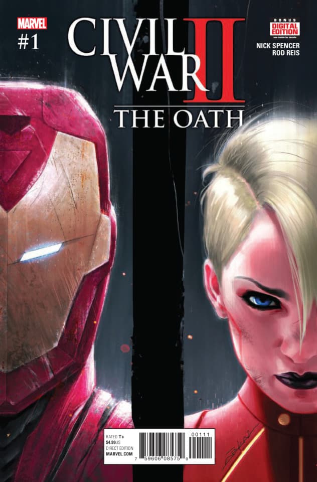 Civil War II: The Oath cover — © Marvel Comics