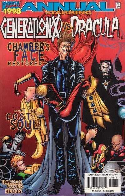 Generation X / Dracula '98 cover — © Marvel Comics
