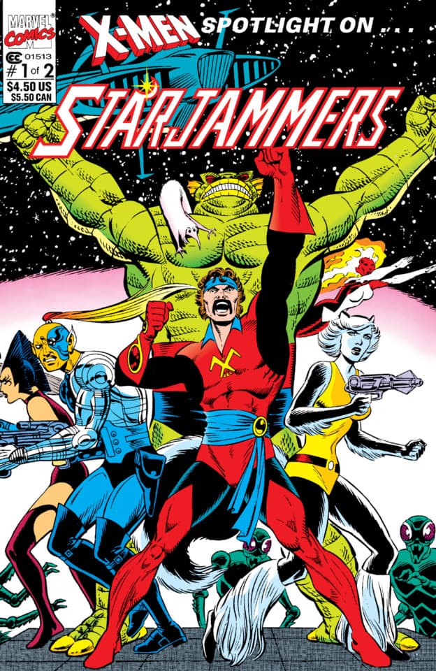 X-Men Spotlight on... Starjammers cover — © Marvel Comics