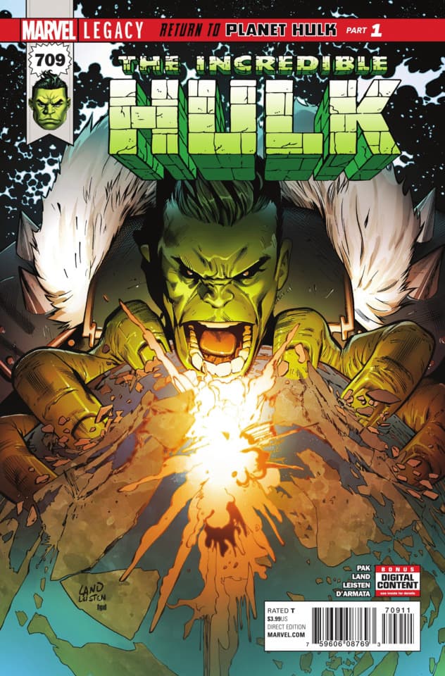 Incredible Hulk cover — © Marvel Comics
