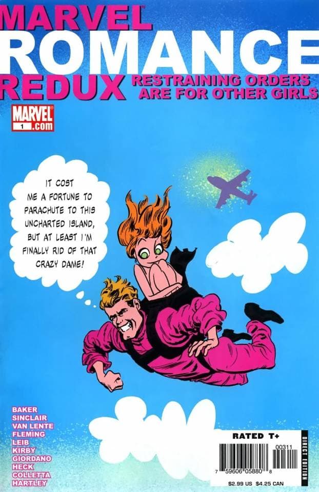Marvel Romance Redux: Restraining Orders Are For Other Girls