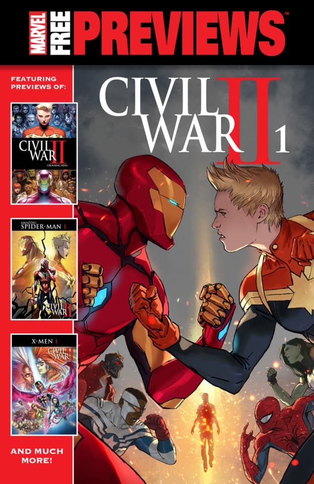 Marvel Civil War II Previews