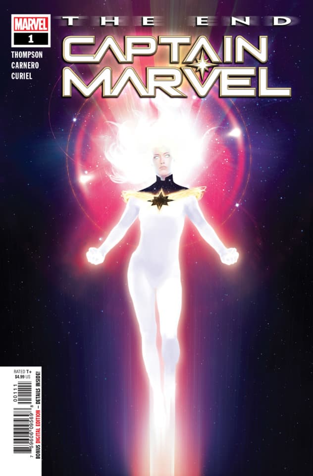 Captain Marvel: The End cover — © Marvel Comics