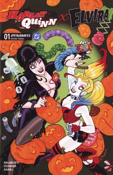 Harley Quinn x Elvira