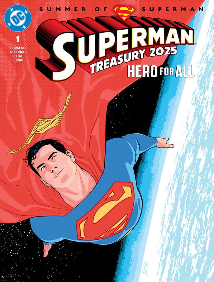 Superman Treasury 2025: Hero for All cover — © DC Comics