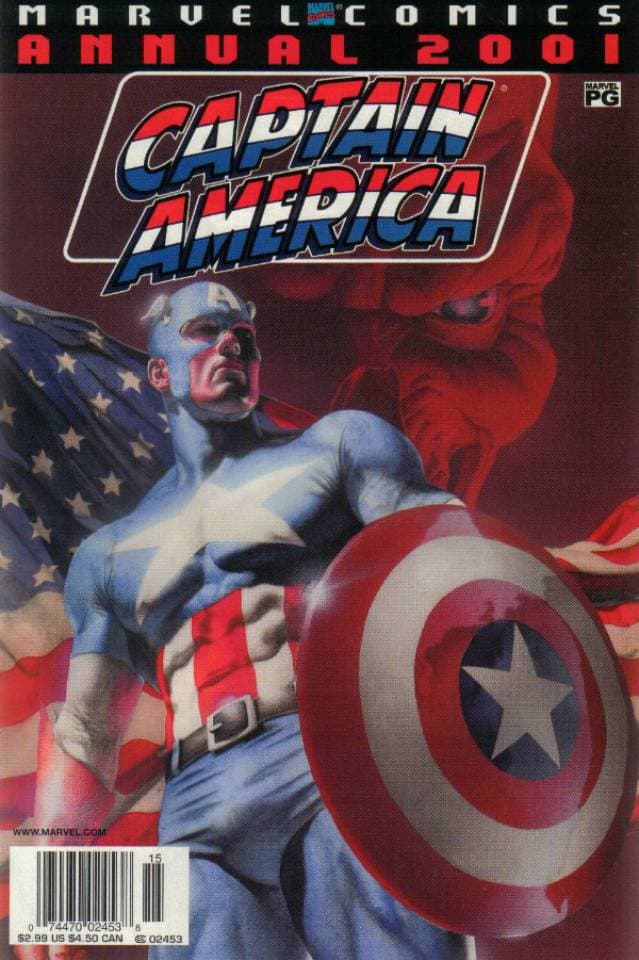 Captain America 2001 cover — © Marvel Comics