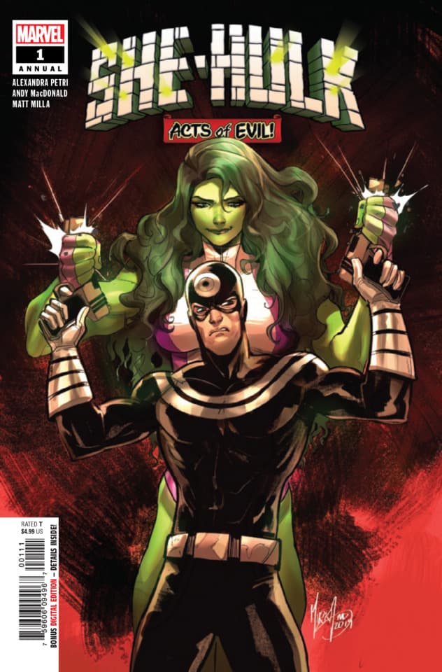 She-Hulk Annual cover — © Marvel Comics