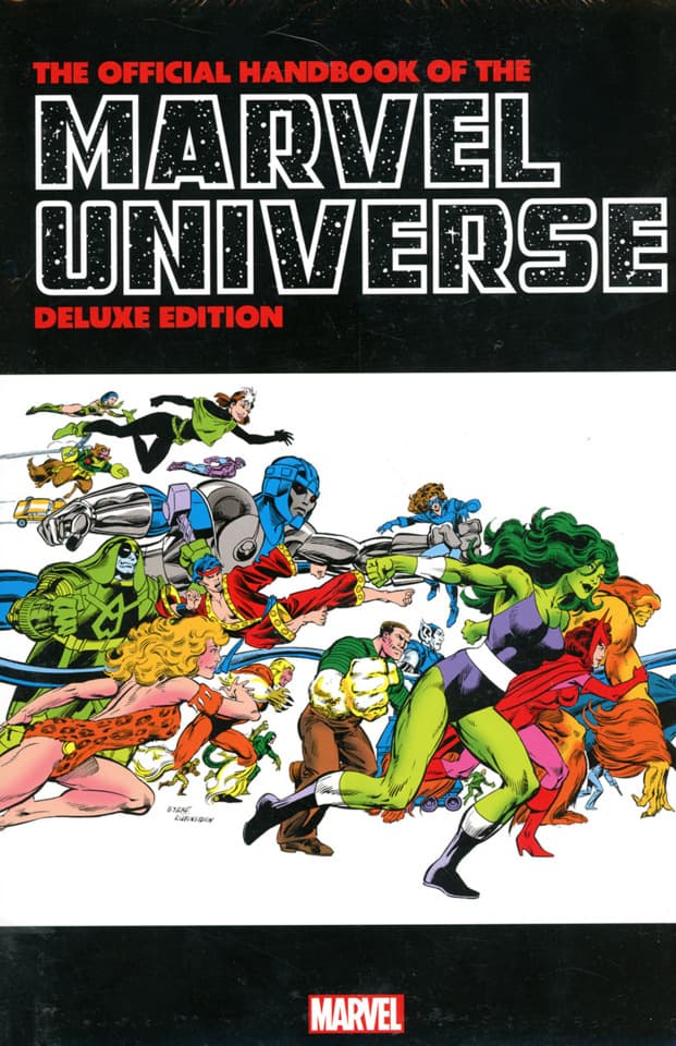 The Official Handbook of the Marvel Universe Deluxe Edition Omnibus