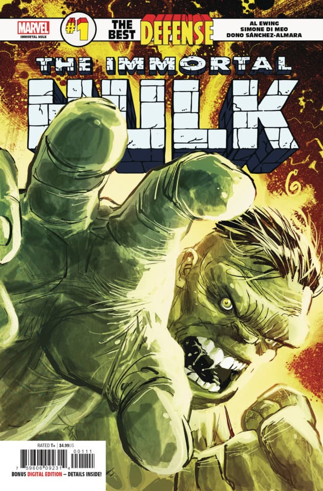 Immortal Hulk: The Best Defense cover — © Marvel Comics