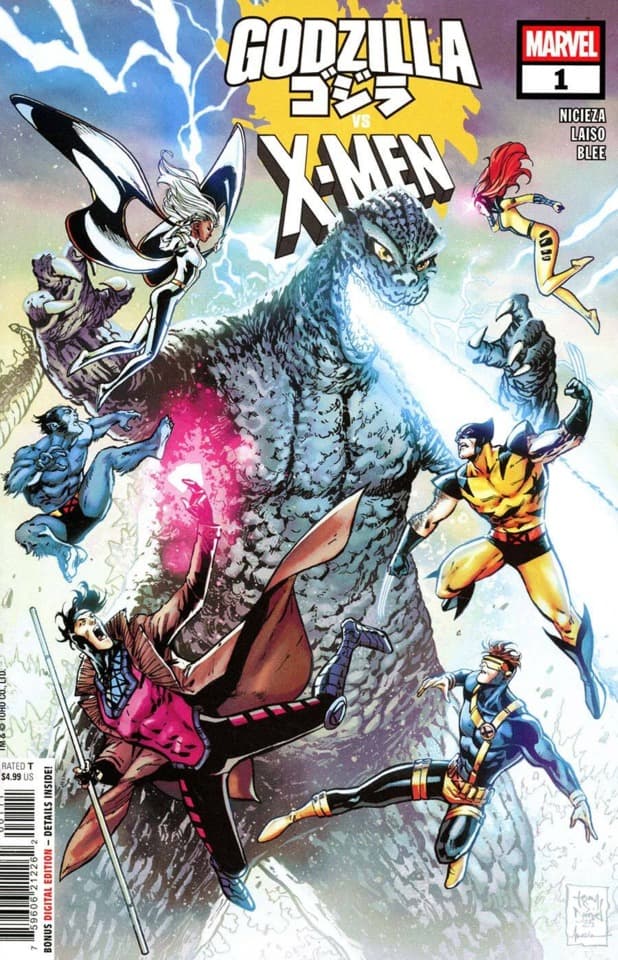 Godzilla vs. X-Men cover — © Marvel Comics