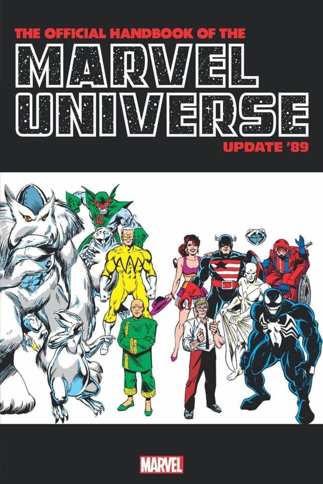 Official Handbook of the Marvel Universe: Update '89 Omnibus