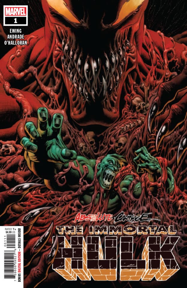 Absolute Carnage: Immortal Hulk cover — © Marvel Comics