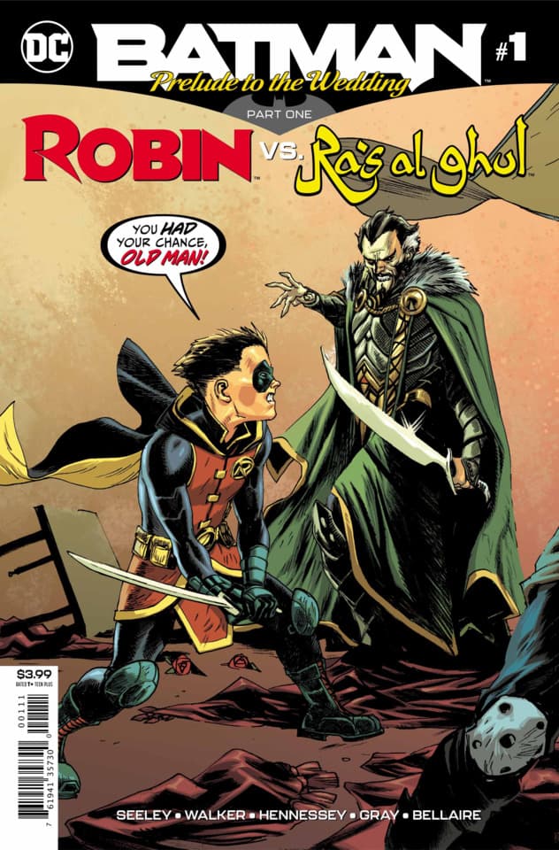 Batman: Prelude To the Wedding: Robin vs. Ra's Al Ghul cover — © DC Comics