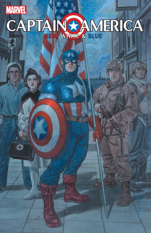 Captain America: Red, White & Blue