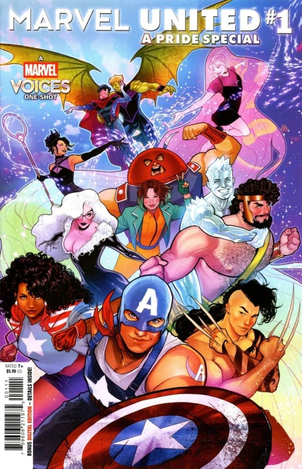 Marvel United: A Pride Special cover — © Marvel Comics