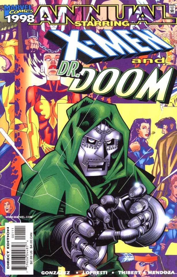 X-Men / Dr. Doom '98 cover — © Marvel Comics
