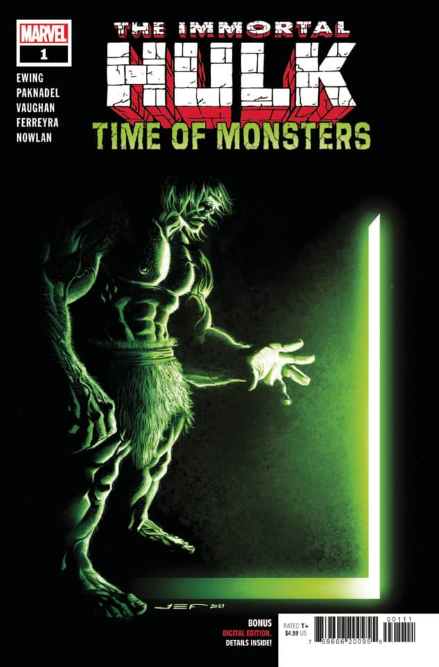 Immortal Hulk: Time of Monsters cover — © Marvel Comics