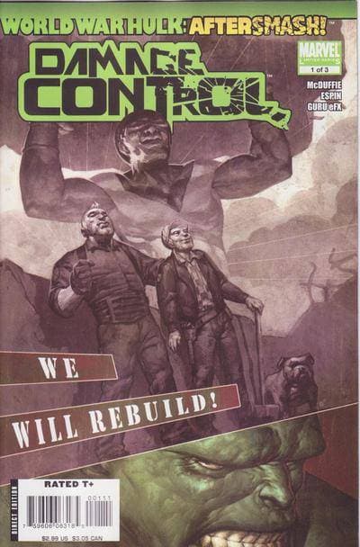 WWH Aftersmash: Damage Control cover — © Marvel Comics