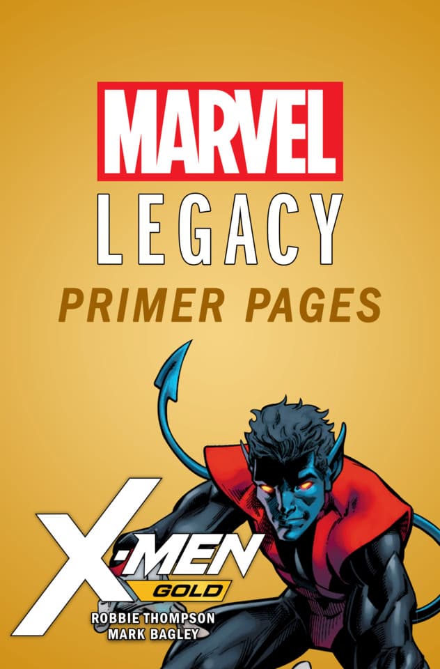 X-Men: Gold - Marvel Legacy Primer Pages
